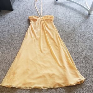 Landa maxi formal yellow dress